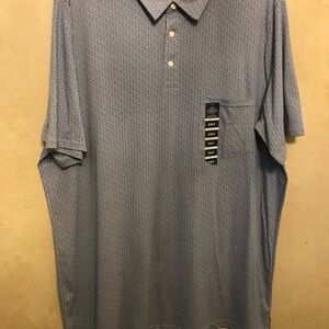 Men's Blue Polo Shirt, St. John Bay Big & Tall